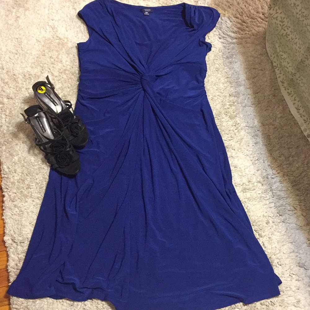 Chaps Cobalt Blue Dress size 18 W